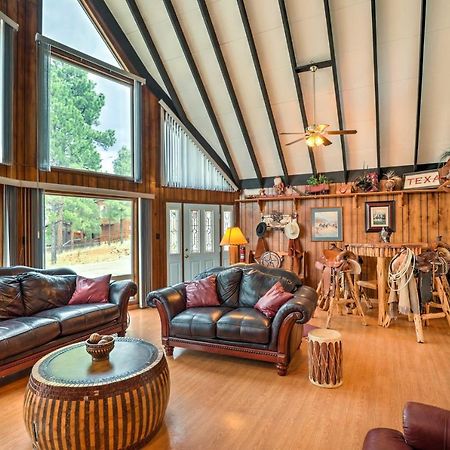 A-Frame Ruidoso Retreat With Deck, Grill And Views! Villa Екстериор снимка
