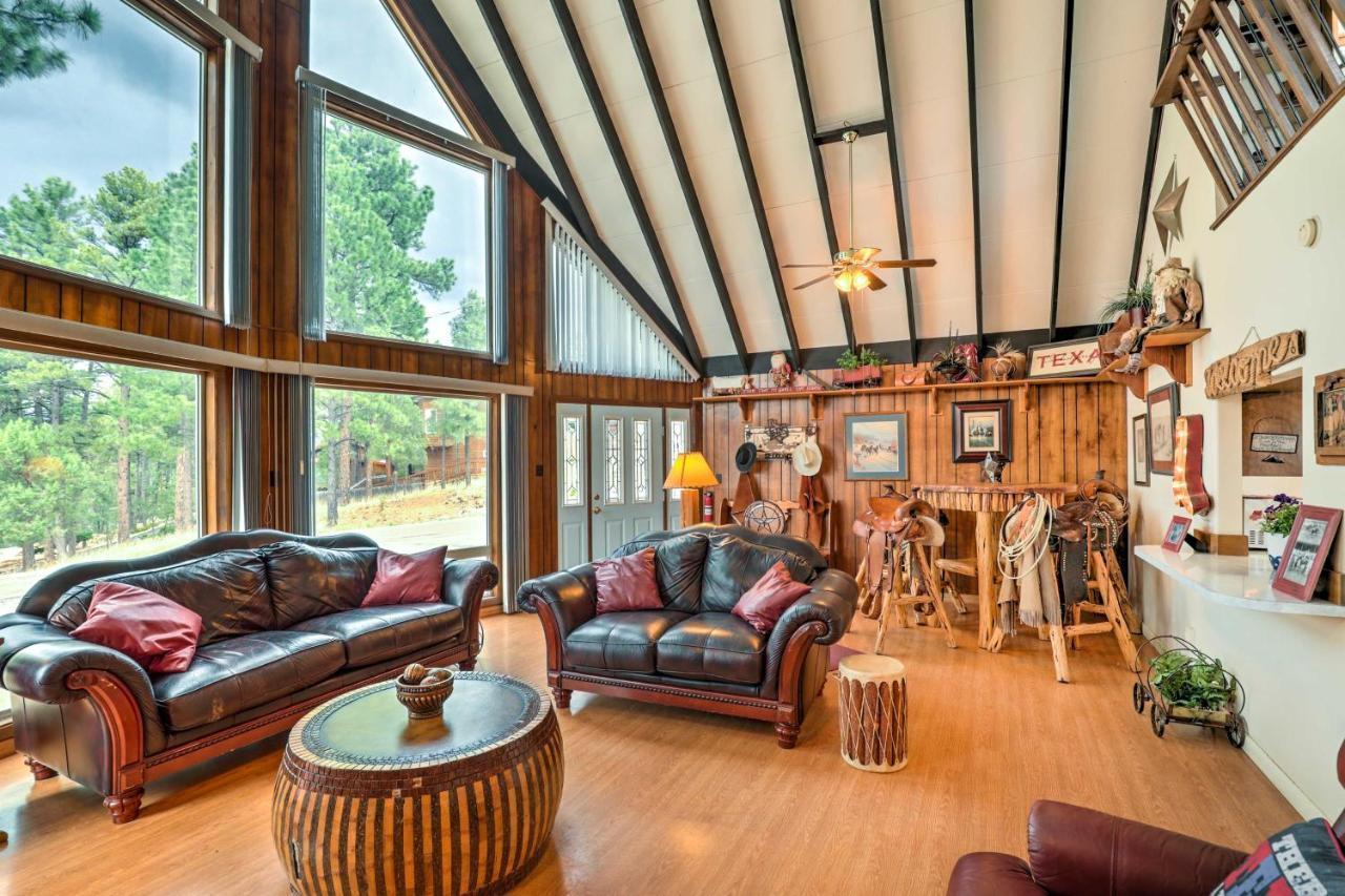 A-Frame Ruidoso Retreat With Deck, Grill And Views! Villa Екстериор снимка